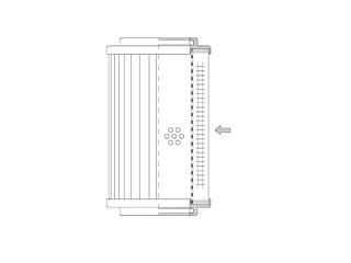 гидравлический фильтр CA40M60N